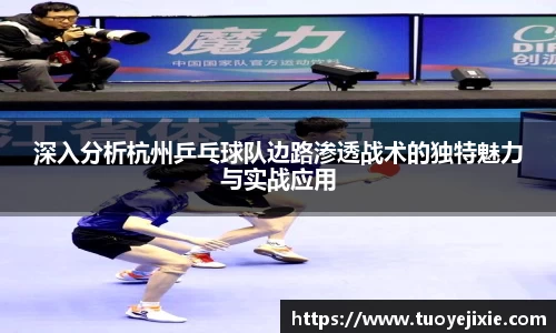 深入分析杭州乒乓球队边路渗透战术的独特魅力与实战应用